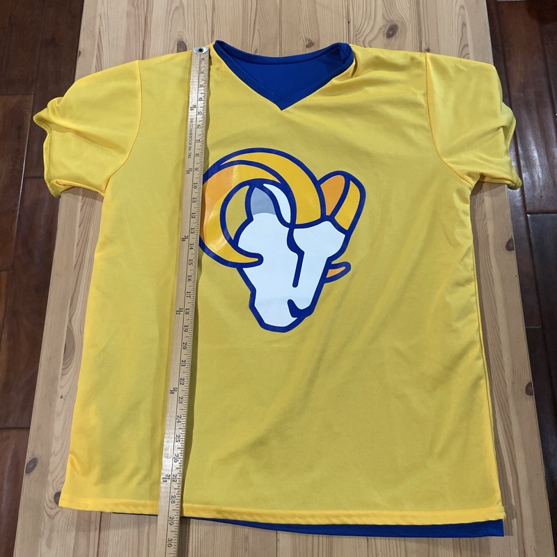 Los Angeles Rams Reversible Logo Jersey Shirt Oversized 2XL? gallery