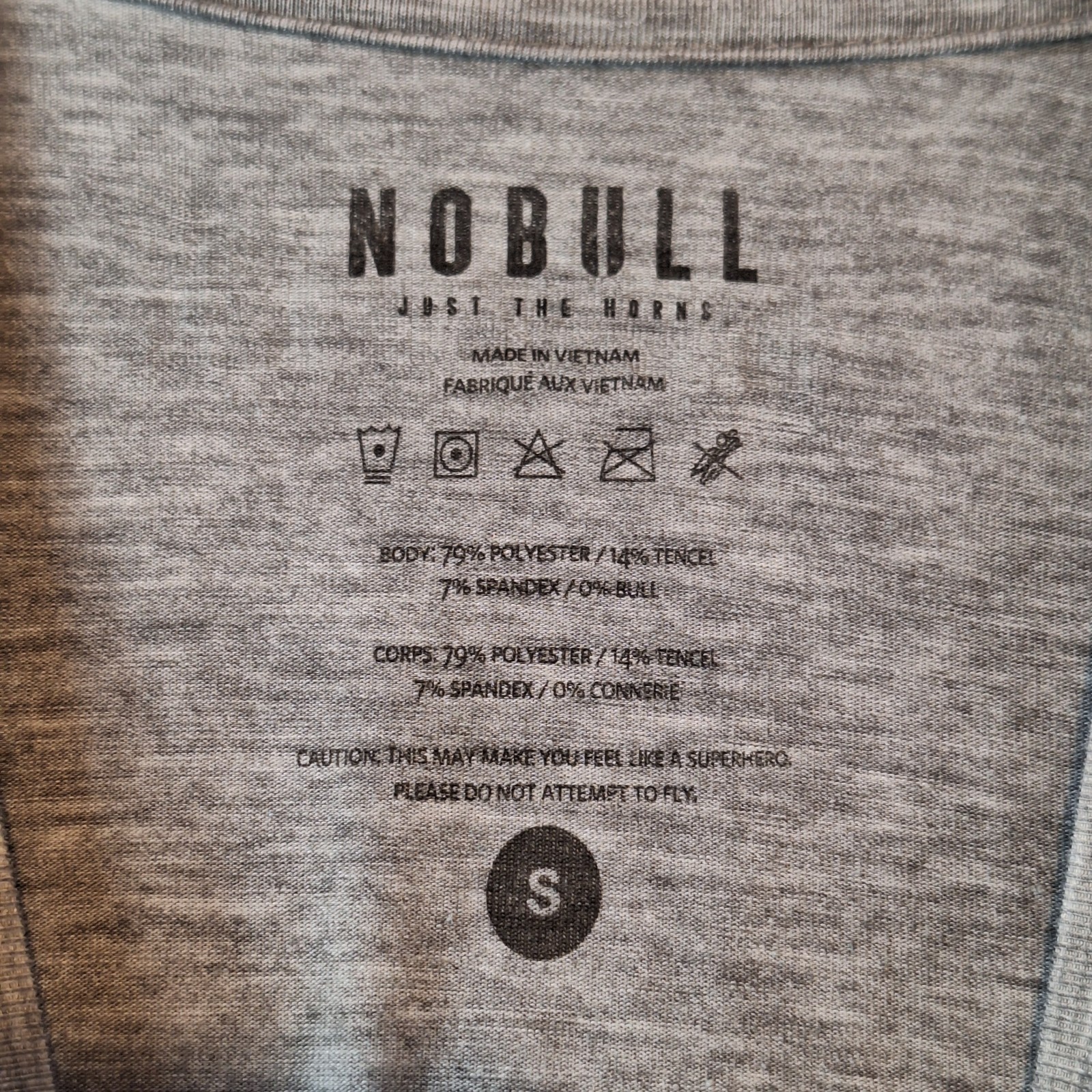 NOBULL CrossFit T-Shirt Mens Small Gray Short Sleeve Magic Art Science Fun Tee gallery