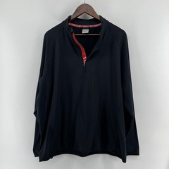 Levelwear Pullover Men XL Black 1/4 Zip Long Sleeve Golf Stonebriar CC Shirt