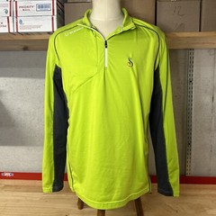 Sunice Super Lite FX 1/4 Zip Long Sleeve Pullover Men’s XL Neon Green