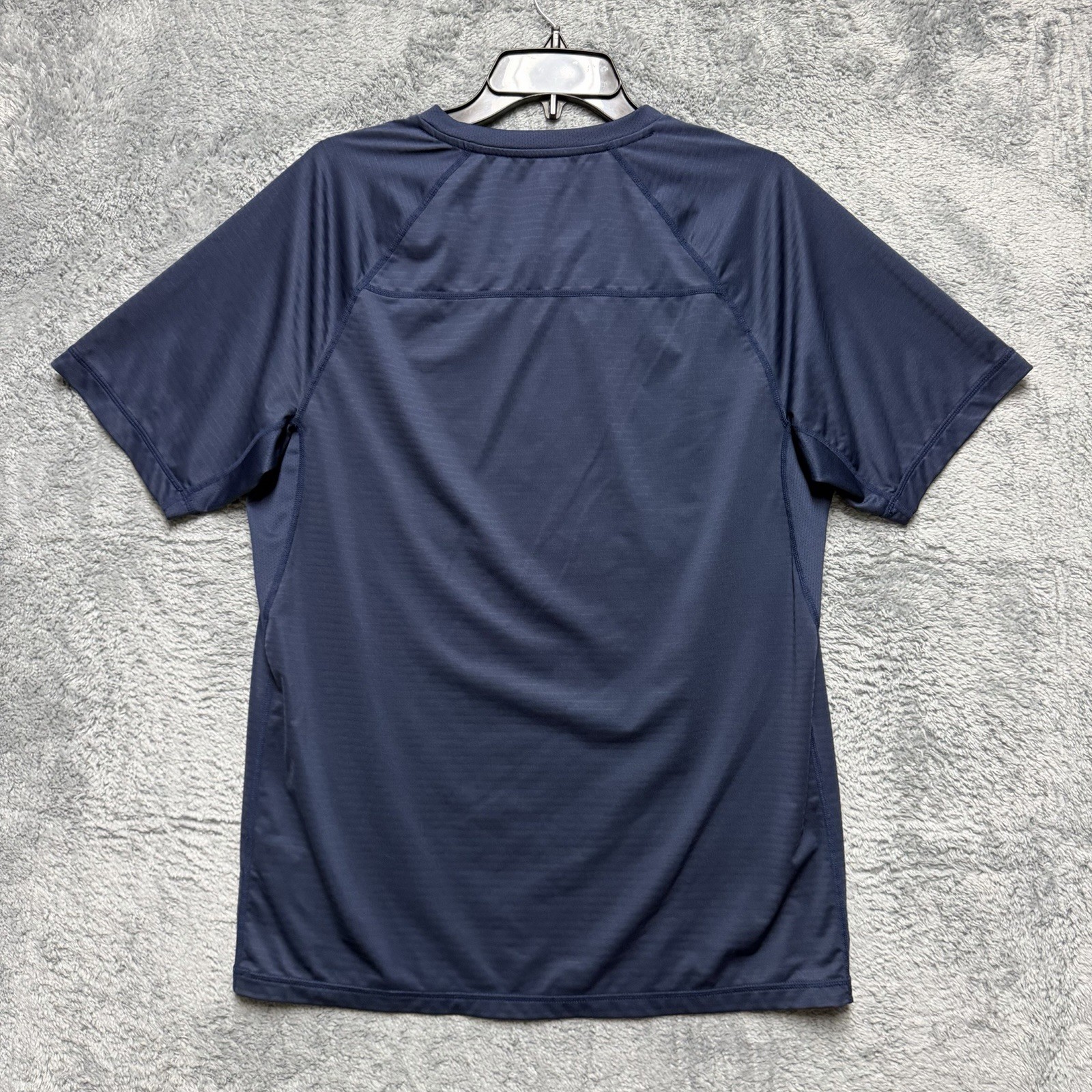 Rhone Shirt Mens M Blue Sentry Performance Tee Lightweight V-Neck Active Stretch gallery