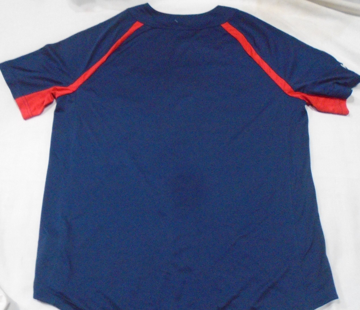 Majestic Atlanta Braves Button-Up Sewn Baseball Jersey Size Large Adult gallery