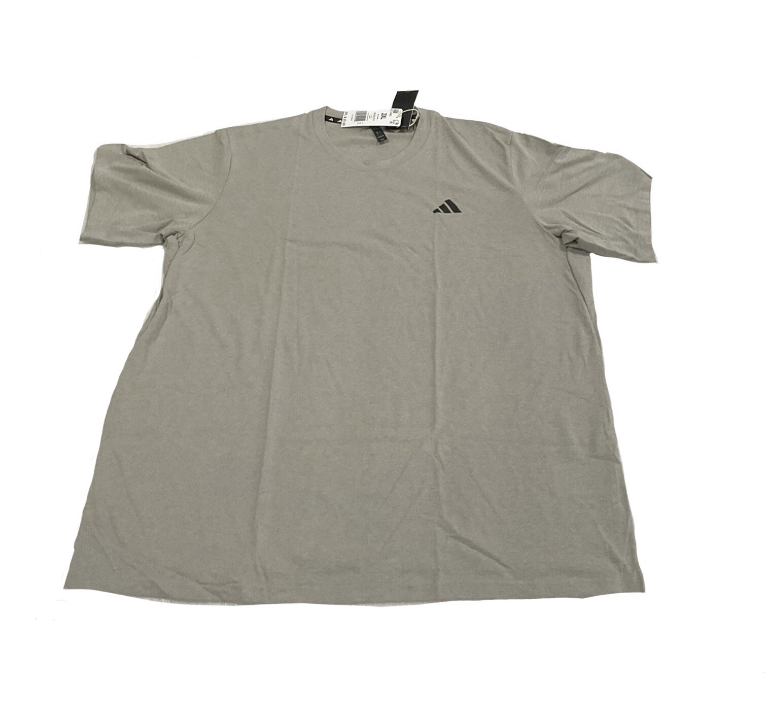 Adidas Men’s Training Essential Grey Tee Size 2XL gallery