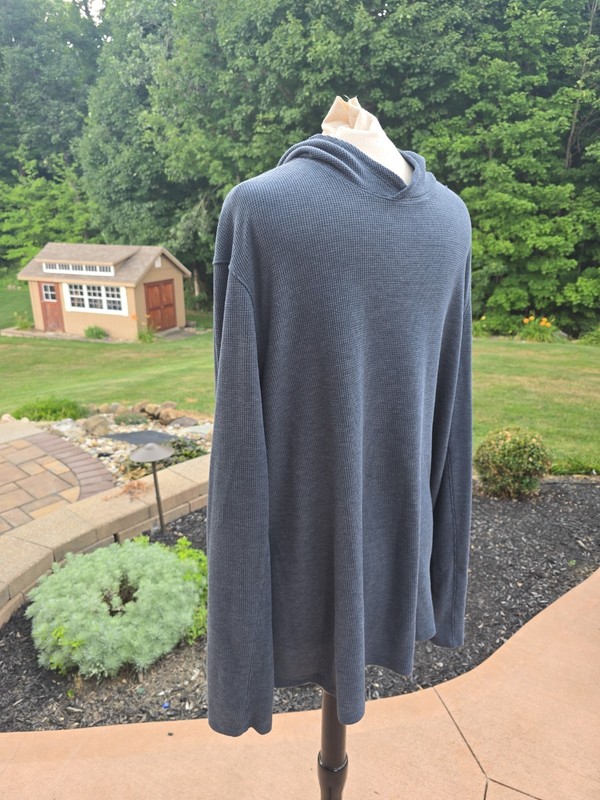 NWT LULULEMON License To Train LS Hoodie Top Men's XXL STLB Steel Blue gallery