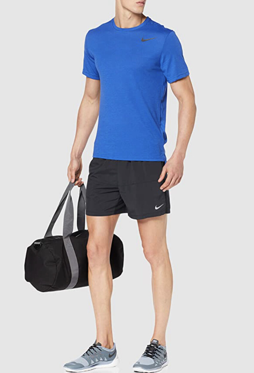 Nike Men's Hyper Dry Tee (Game Royal/HTR/Black) Size Medium - B3 gallery