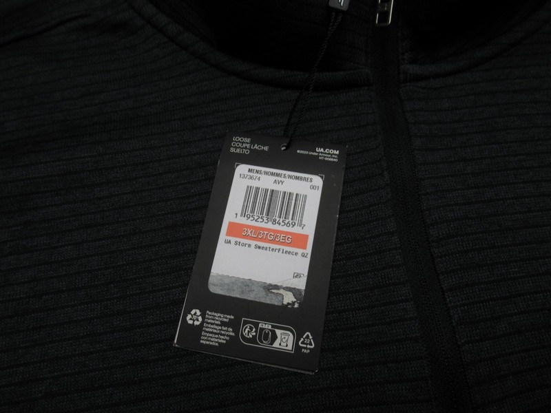 Under Armour NWT UA Storm Sweaterfleece 1/4 Zip Pullover Golf Sweater Mens 3XL gallery