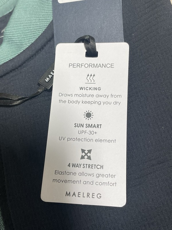 Maelreg Performance Pullover Mens Large Long Sleeve 1/4 Zip Green Black NWT! gallery