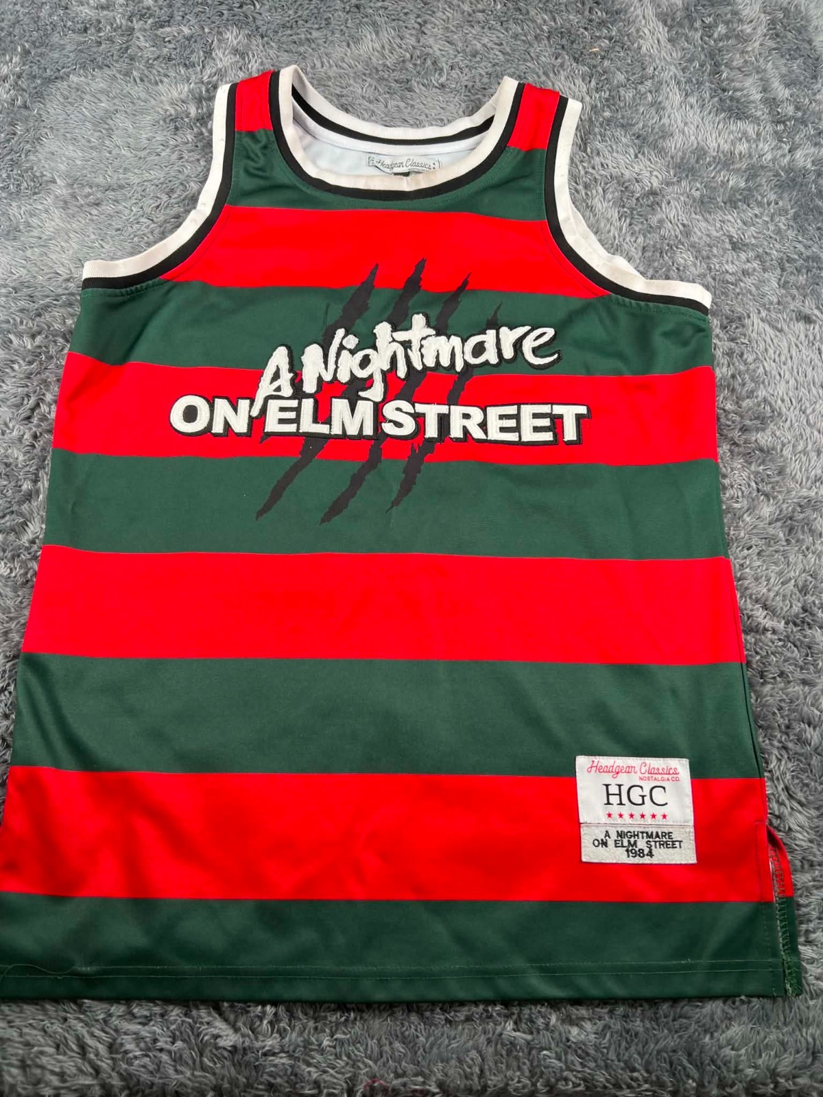 Headgear Classics A Nightmare On Elm Street Jersey Men Medium Red Freddy Krueger gallery