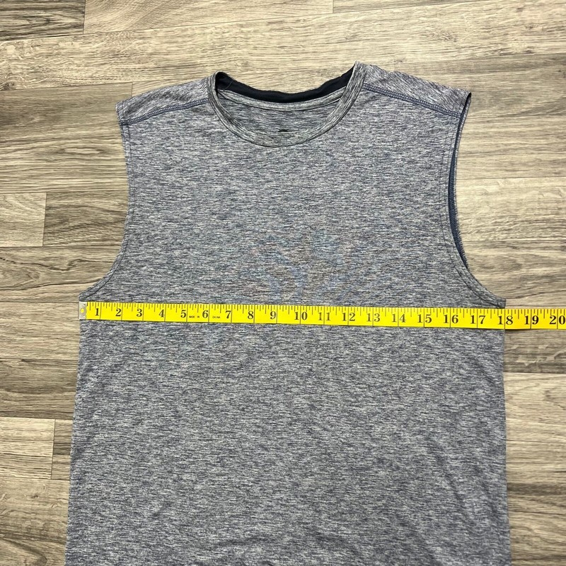 CHAMPION Crew Neck Gray Basic Tank Top Men's Size Small gallery