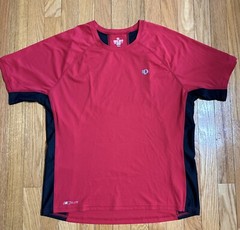 Pearl Izumi Elite Series Ultra Running T-Shirt Red/Black Men’s Medium M