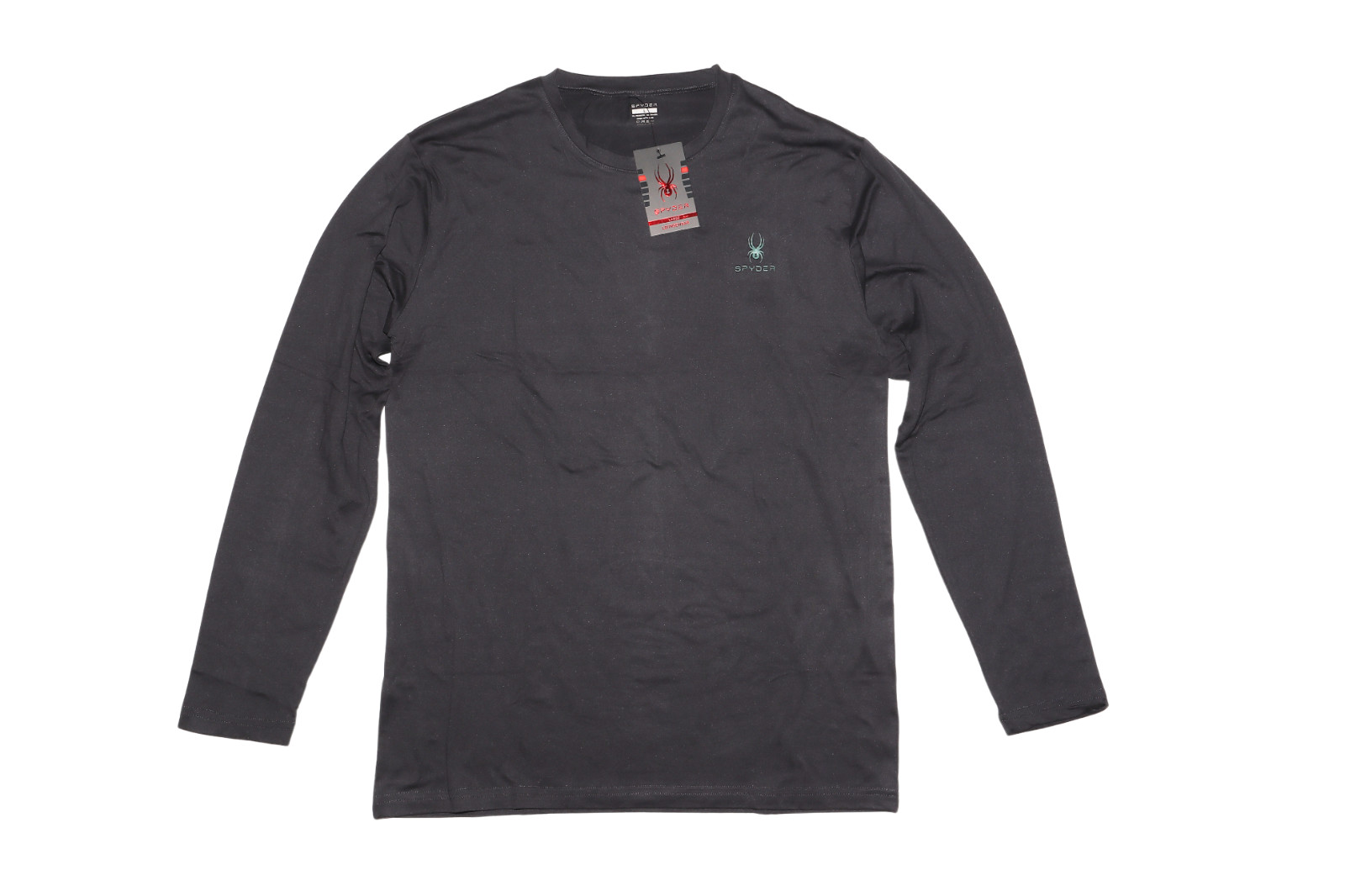 Spyder Men's Moisture Wicking Quick Dry Fit Light Long Sleeve Sports T-Shirt XL gallery