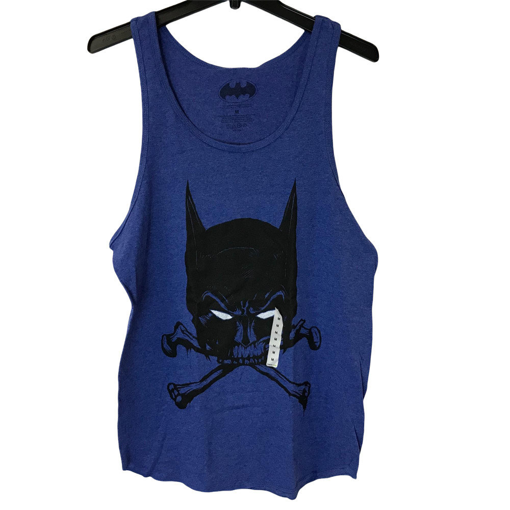 DC Comics Batman And Bones Graphic Tank (Size Small)