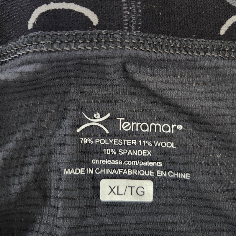 Terramar Base layer Shirt Pants Set Mens XL Wool Blend Gray Waffle Knit Workwear gallery