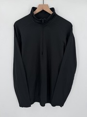 Patagonia Capilene Midweight 1/4 Zip Pullover Men’s XL Black Outdoor Gorpcore