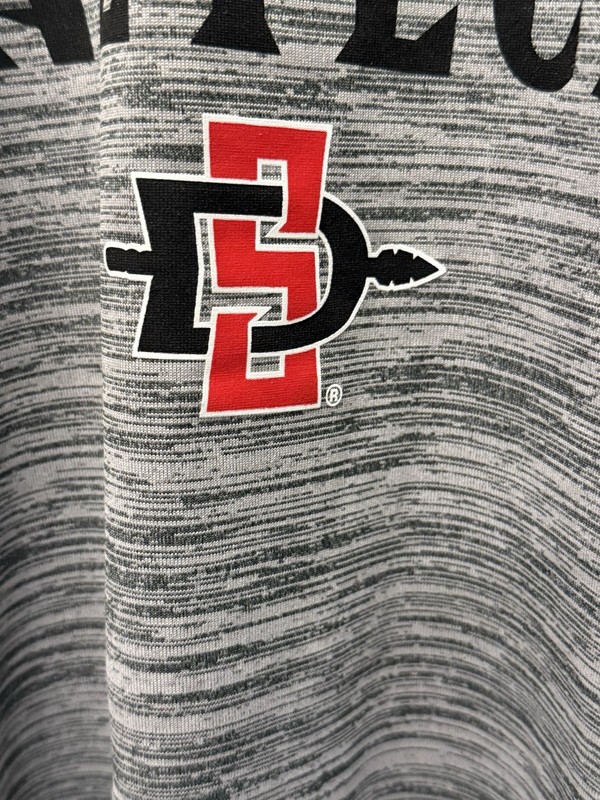 Nike Velocity San Diego St. Aztecs Men’s XL Tshirt Dark Gray New W/ Tags Dri Fit gallery