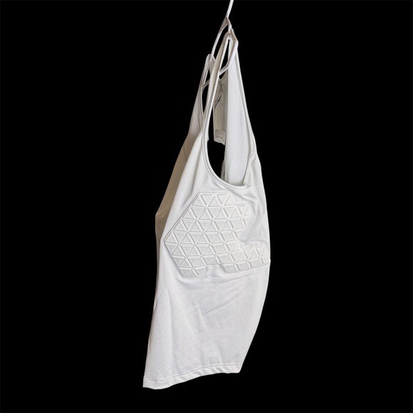Adidas Padded Tank Men's White 3XLT Athletic Training Gym Sportswear IM3593 gallery