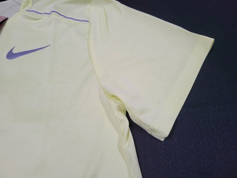 Nike Men’s Dri Fit Miller Running Training Shirt AJ7565-331 Reflective Yellow gallery