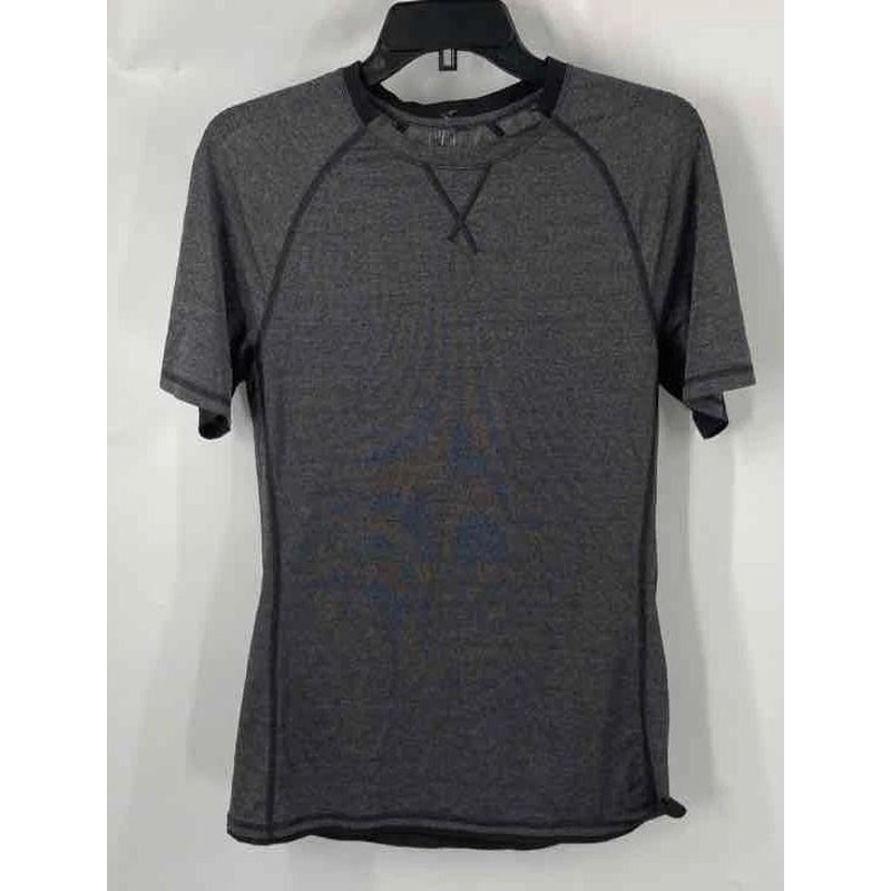 Lululemon Metal Vent Tech Dark Gray Heather Mens Workout Activewear Size M NWOT gallery