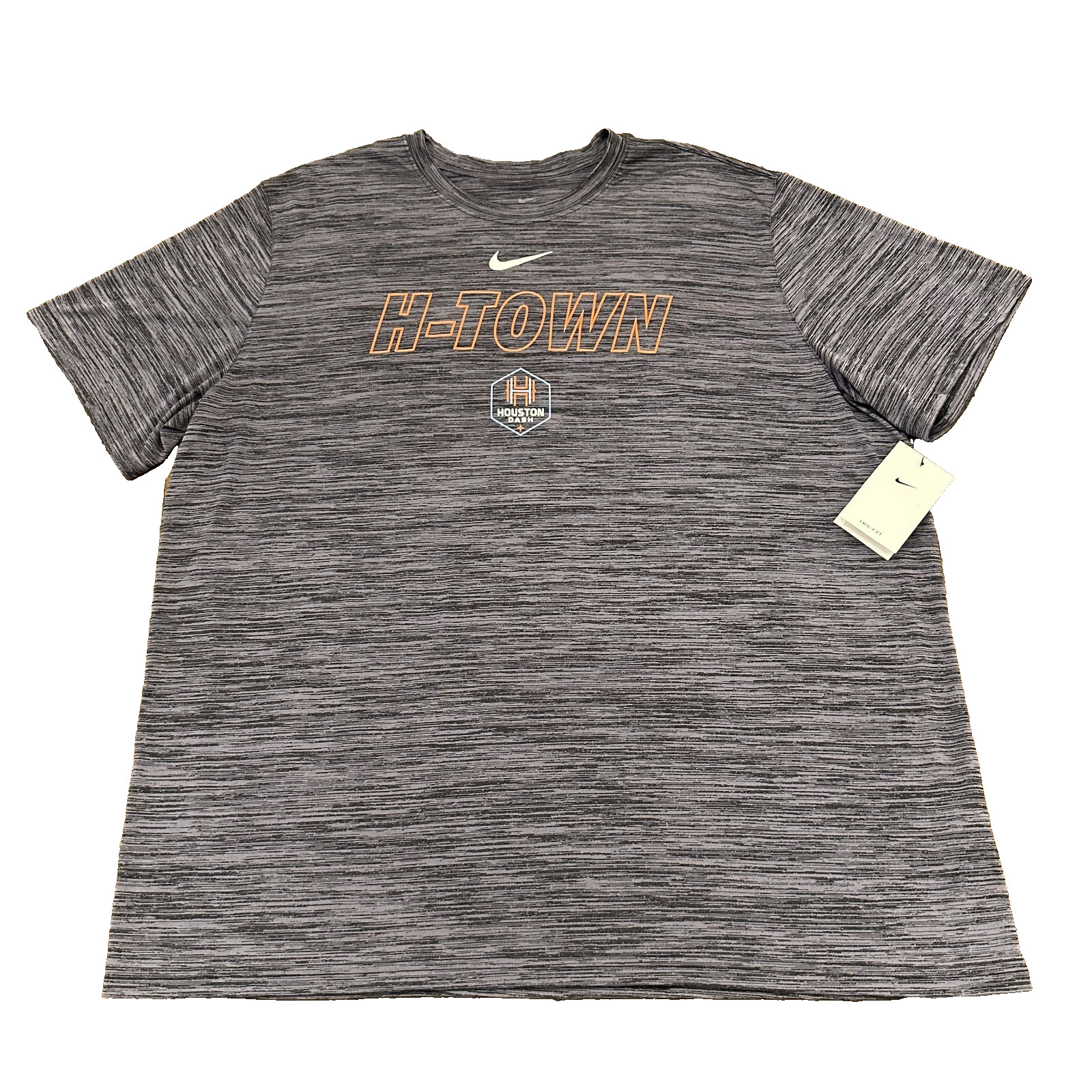 Nike Houston Dash NWSL H-Town Velocity Legend Dri-Fit Shirt Size Men's XXL NWT gallery