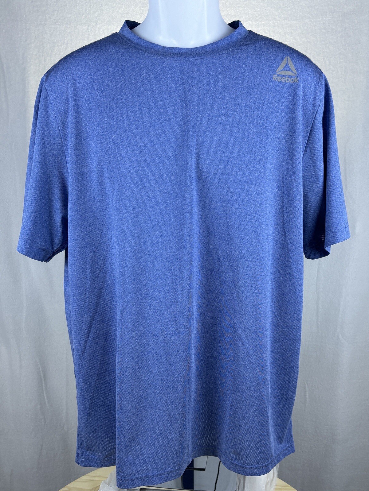 Men's Reebok Speedwick Training Tech T-Shirt Blue Size M gallery