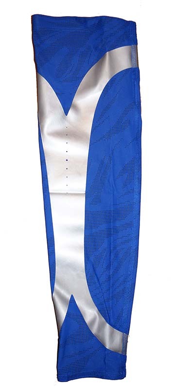 NWT Adidas Men's Techfit Powerweb GFX Compression Arm Elbow Sleeve (Blue, 3XLT) gallery