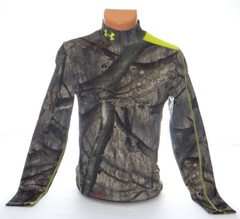 Under Armour Coldgear Infrared Scent Control Mossy Oak Compression Shirt Men’s S