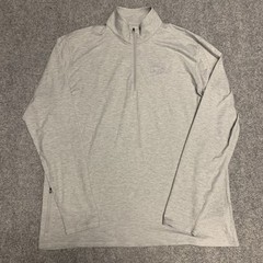 Vuori Ease Performance 1/2 Half Zip Mens 2XL Pullover Long Sleeve Gray V221