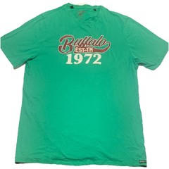 Buffalo David Bitton Embroidered 1972 Graphic T Shirt Green Men’s XXL