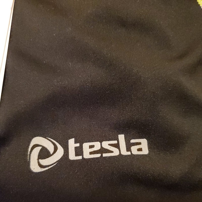TESLA TRAINING HYPER DRI MENS BLACK SHIRT SZ LARGE New gallery