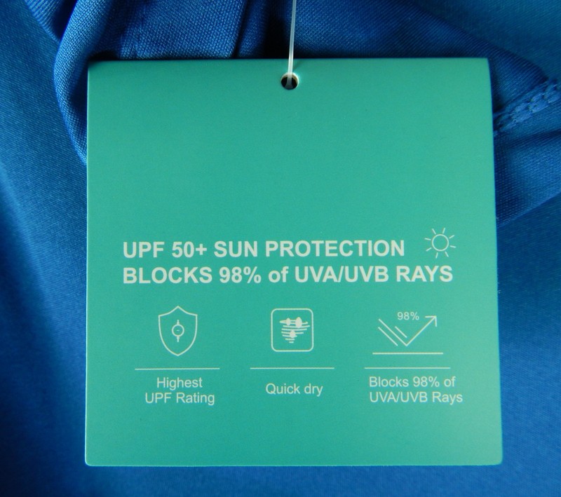Willit Sun Protection Hoodie Shirt Mens 2XL BLUE UPF 50+ Long Sleeve Layer NWT gallery