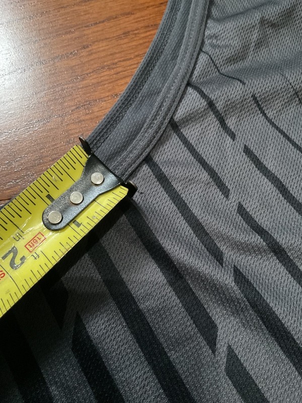 nike dri fit mens grey and black tank - M gallery