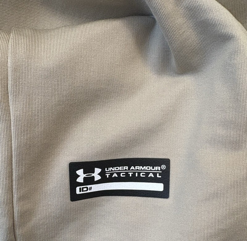Under Armour Men's Tactical ColdGear Infrared Base Mock Neck Shirt Small Tan gallery