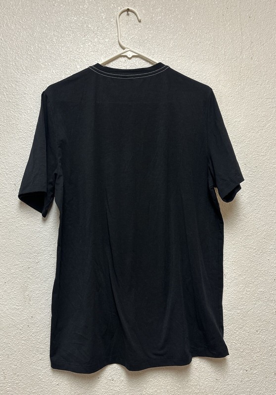 Vuori Men’s Current Tech Black Lightweight Moisture Wicking Short Sleeve Sz L gallery