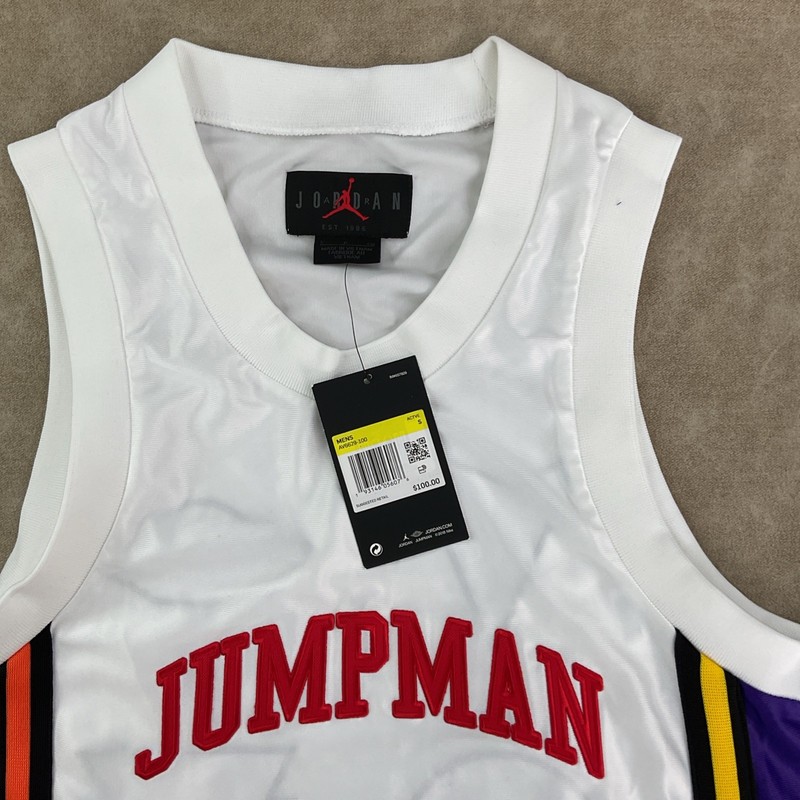 Nike Air Jordan Tank Top Sz S Sport DNA Basketball Jersey Jumpman AV6629-100 NWT gallery