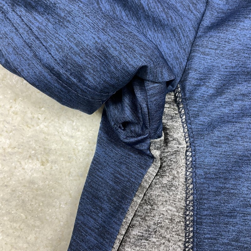Performance Mens Size XXL Blue Gray Activewear Shirt Short Sleeve Crew Neck gallery