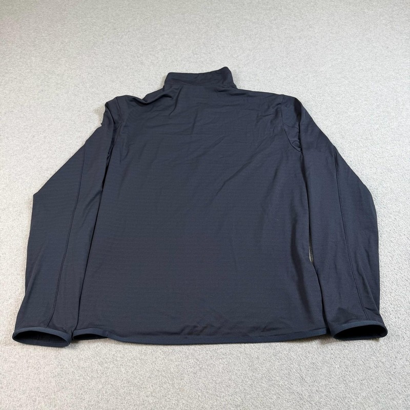 Salomon Shirt Mens Small Blue 1/4 Zip Long Sleeve Mock Neck Base Layer Hiking gallery
