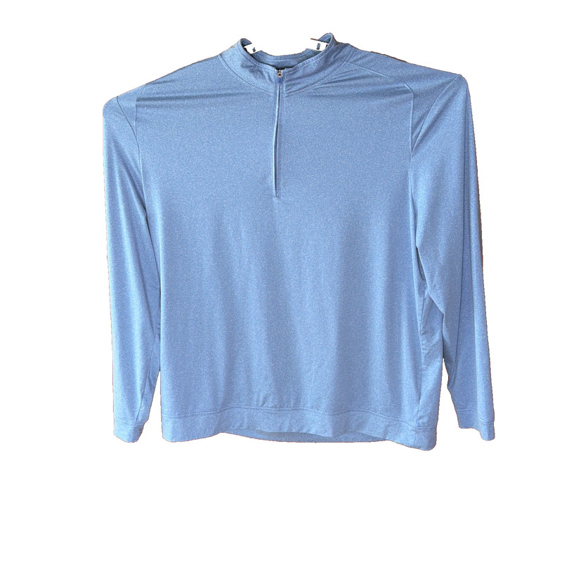 Johnnie-O 1/4 Zip Pullover Mens XXL Blue LS Performance Stretch gallery