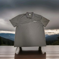 BNFS Logo Gray Izod Golf Lightweight Polo Shirt Mens 3XL