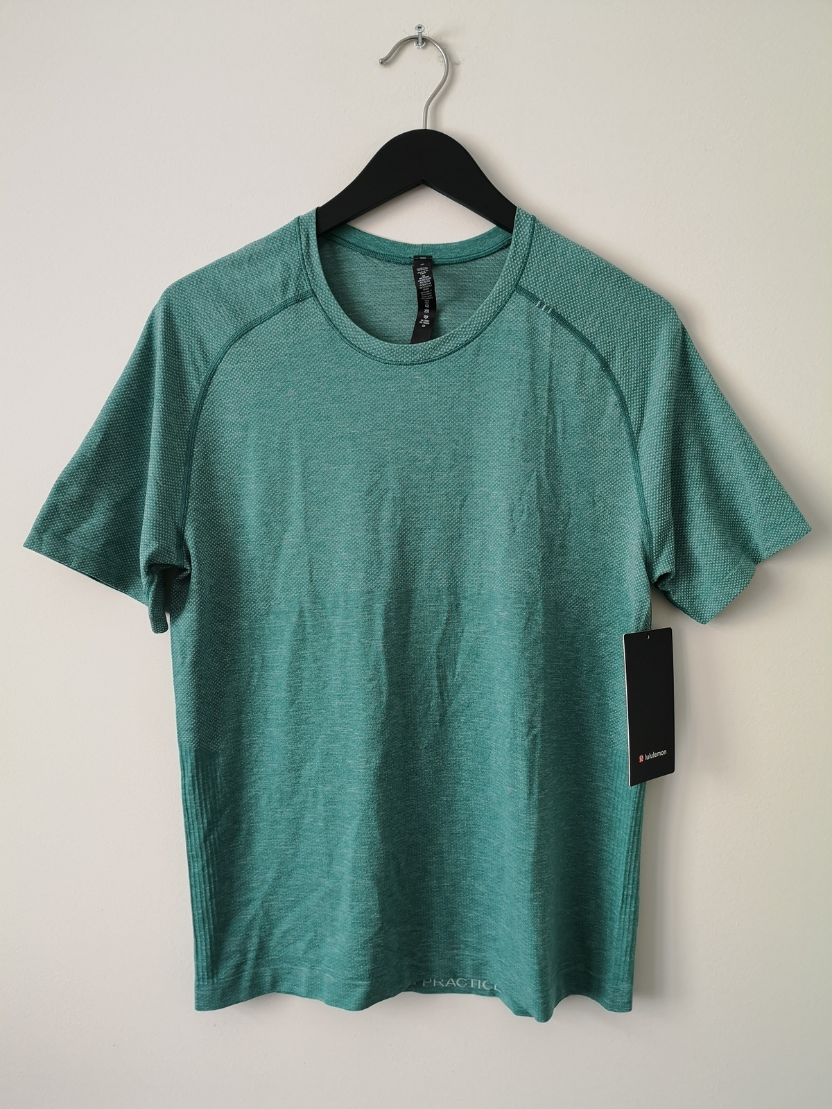 NWT LULULEMON DELM/TLLG Mint Green Metal Vent Tech SS 2.0 Top Shirt Men's XXL gallery