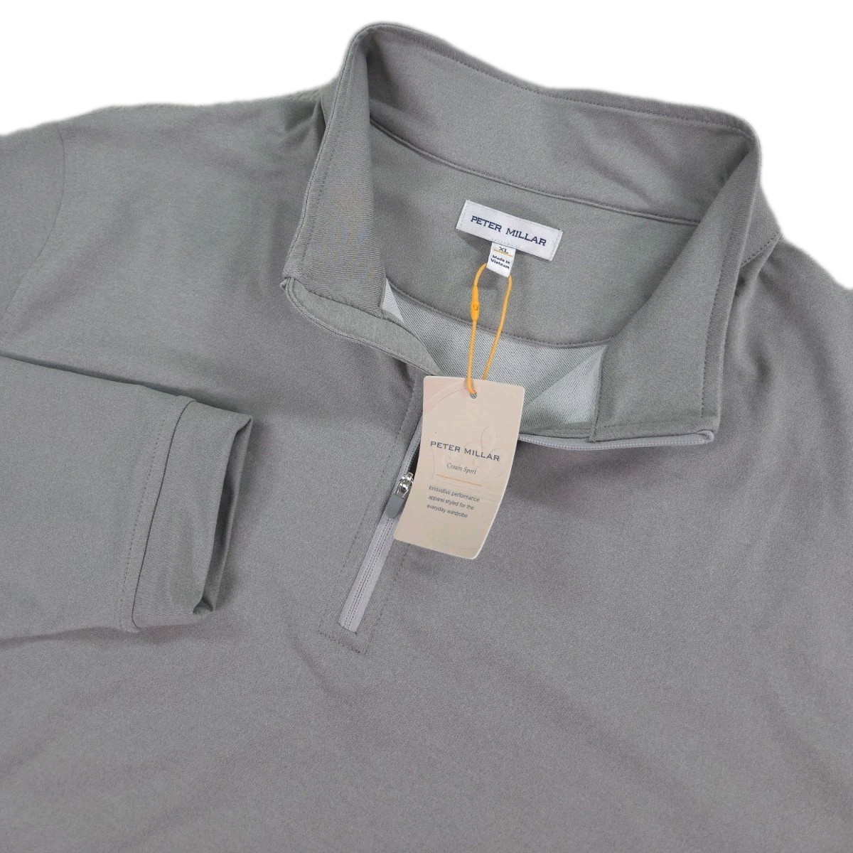 New Peter Millar Crown Sport 1/4 Zip Mens XL Sweatshirt Performance Stretch gallery