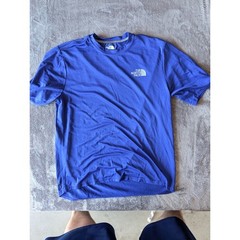 The North Face FlashDry Mens Active Fit T-Shirt Royal Blue Medium NF0A3S1B