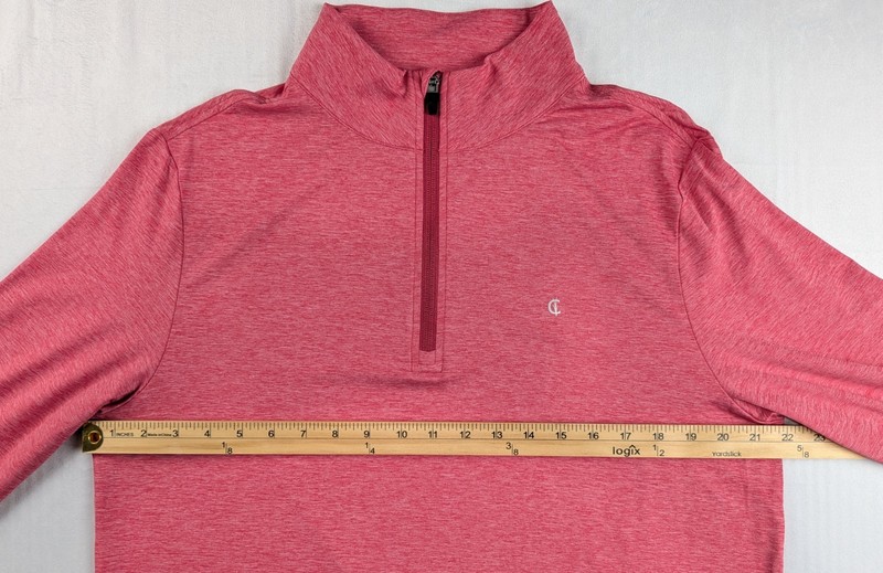 Criquet Heathered Red Featherweight Performance Pullover Tuckernuck Size Large gallery