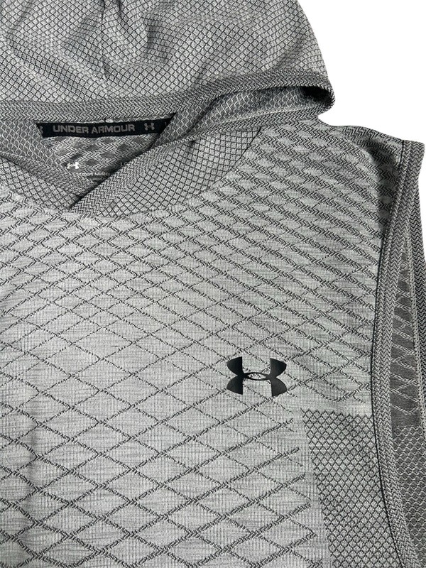 Under Armour Hoodie Heat Gear Vanish Seamless Tank Men’s Sz M Fitted Gray gallery