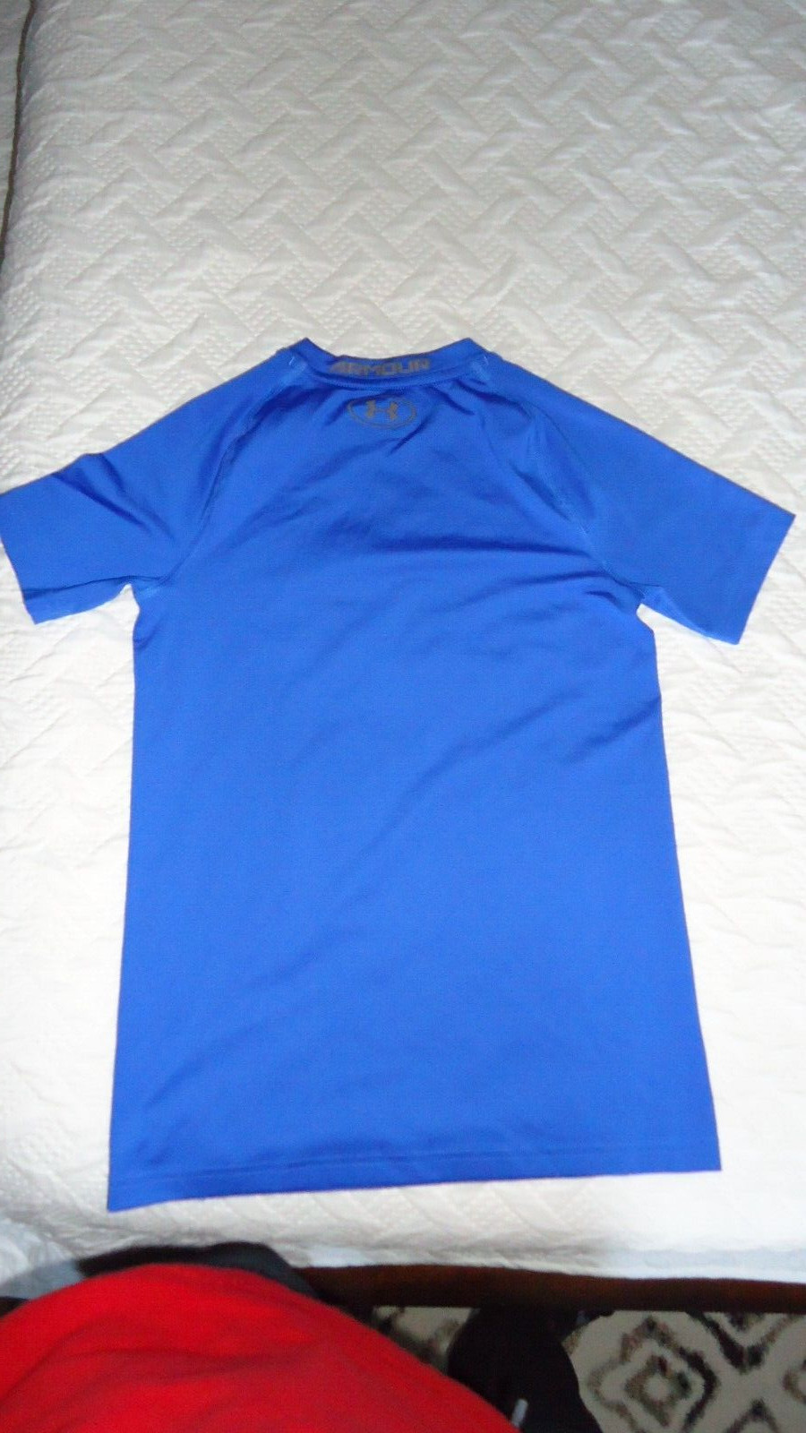 Under Armour Heat Gear Compression Shirt - Royal Blue - Youth Medium gallery