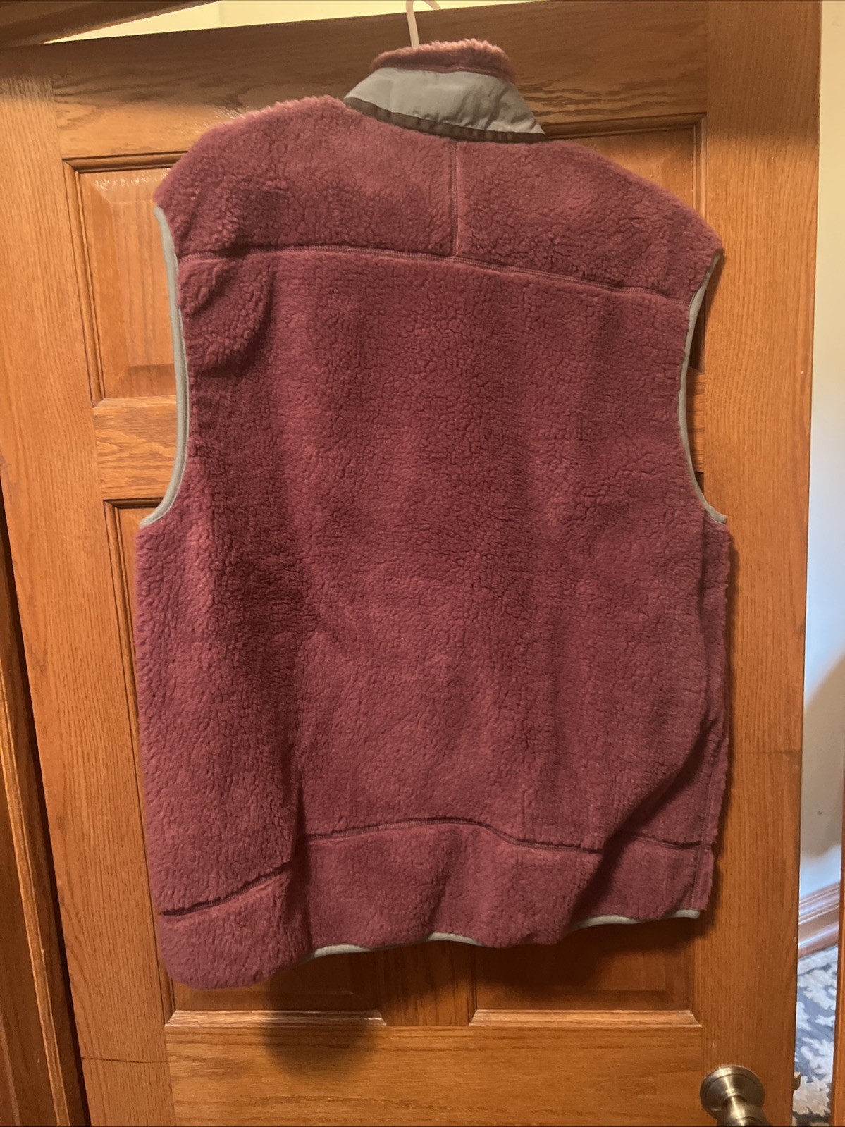 Patagonia Classic Retro-X Full Zip Fleece Vest Size XL Purple gallery