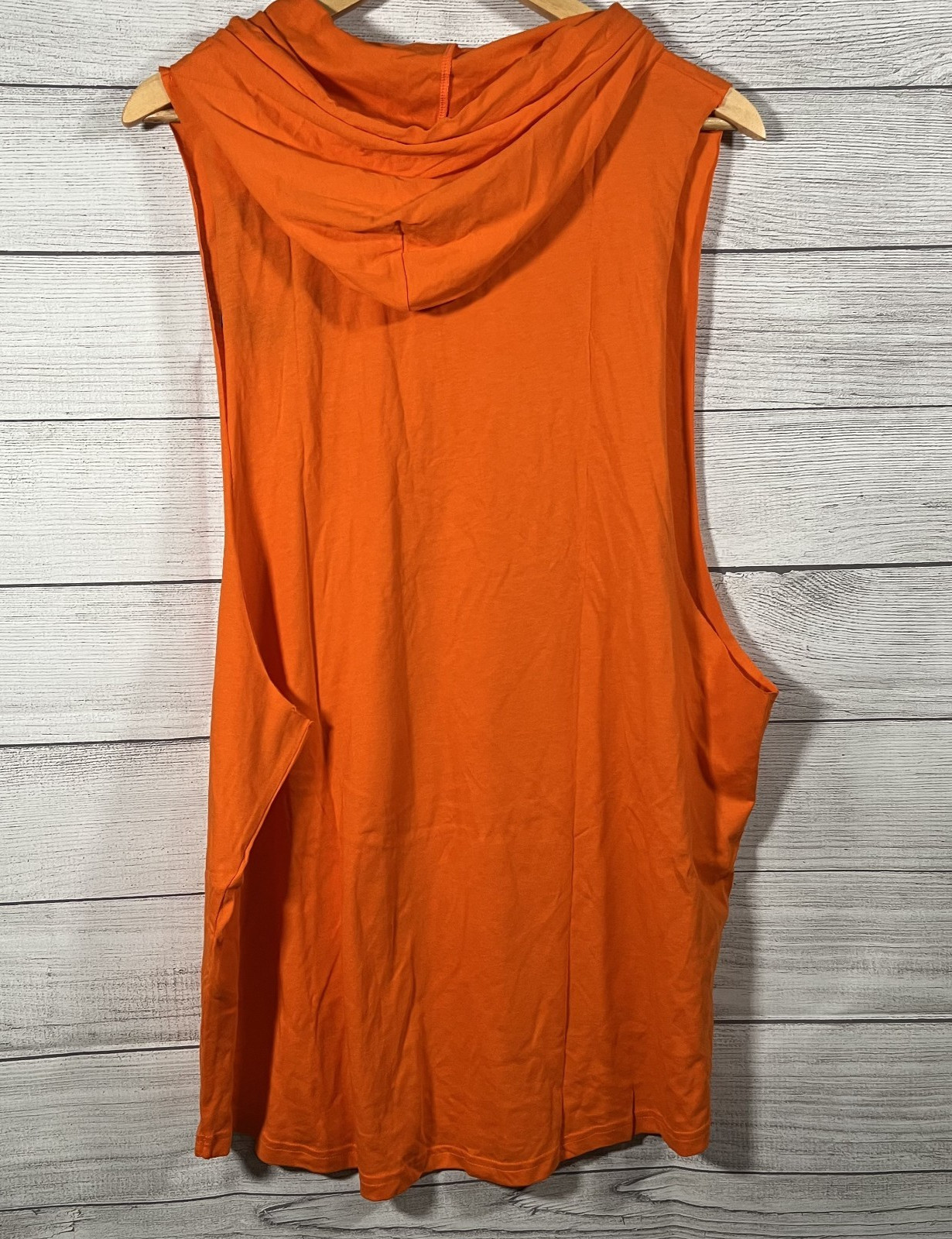 Under Armour Tank Top Project Rock Payoff Hooded 3XL Orange 1387796-800 gallery