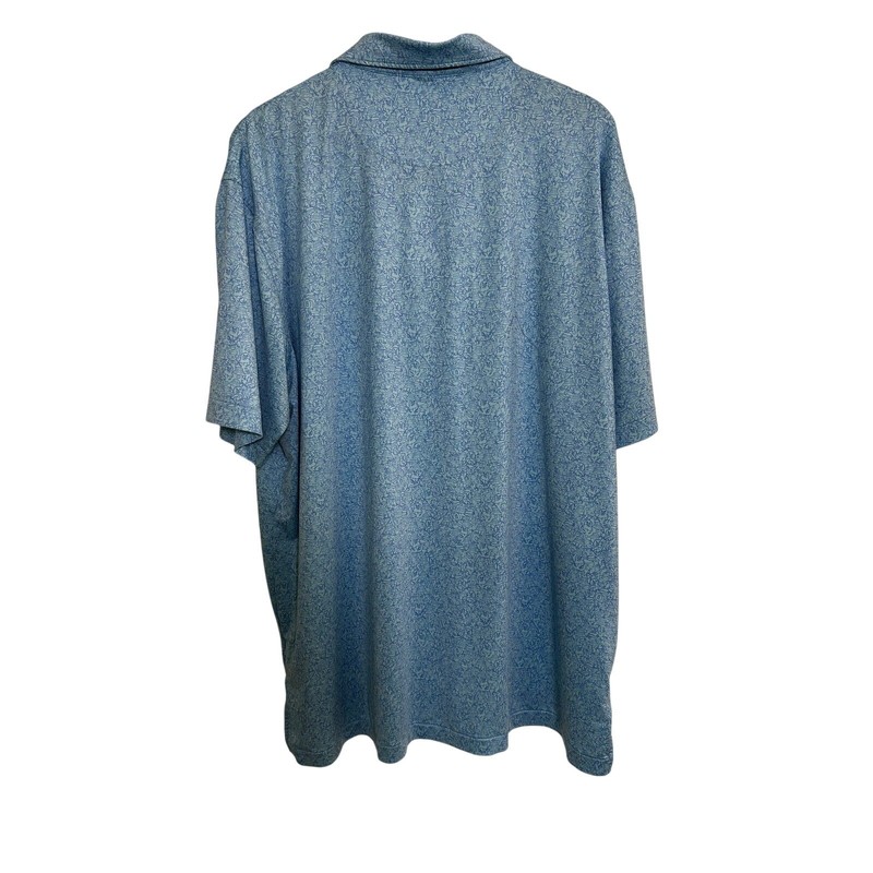 Peter Millar Summer Comfort Short Sleeve Morningside Golf Blue SZXL Performance gallery