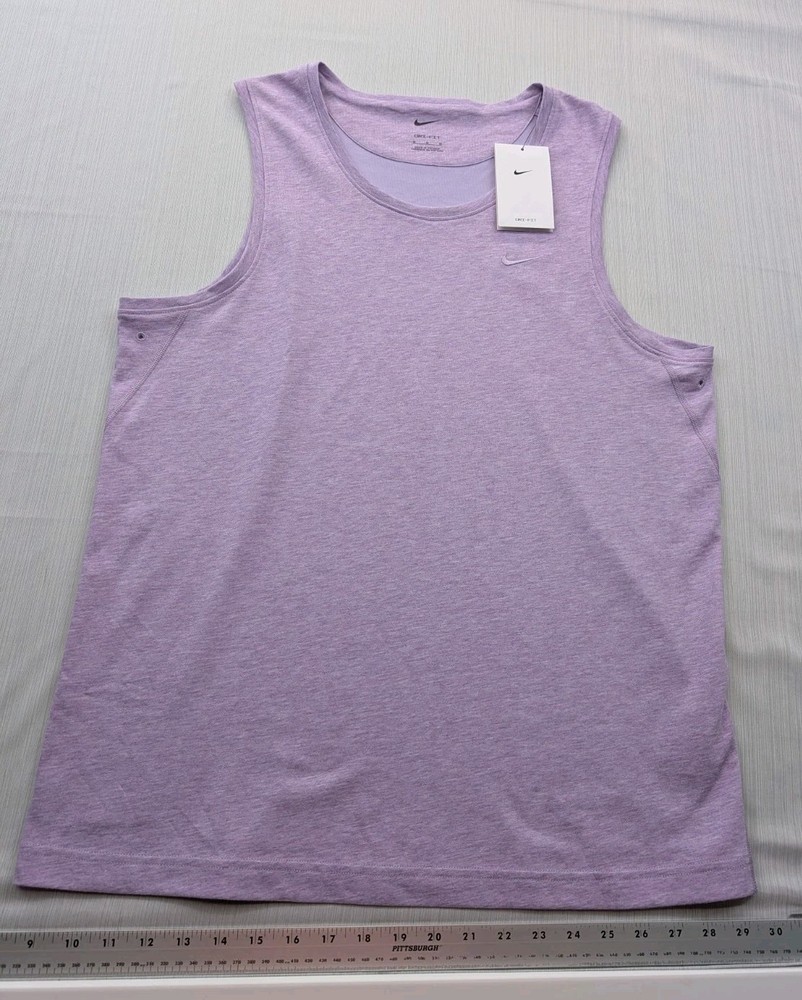 New Mens Nike Primary Dri-Fit Versatile Fitness Tank Top Size MEDIUM Lavender