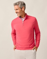 johnnie-O Motion Performance 1/4 Zip Mens Lobster Size XXL (7851936)