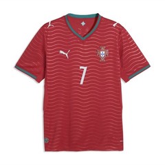 PUMA Portugal 26/27 Home Jersey Ronaldo #7 Red/Green MENS SIZE L IN HAND